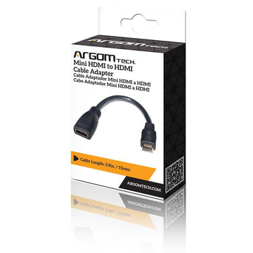 Argom Mini HDMI (M) to HDMI (F) Adapter (ARG-CB-0052)